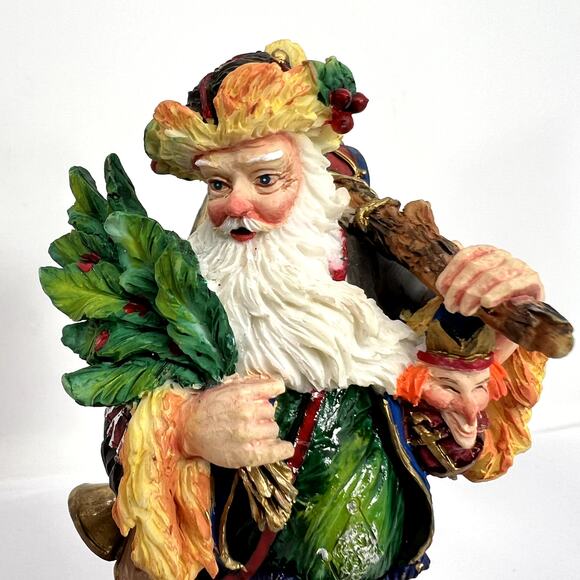 Lot 2 Roman Inc Galleria Lucchese Swiss Spanish Legend Santa 1997 VTG Christmas - Picture 9 of 16